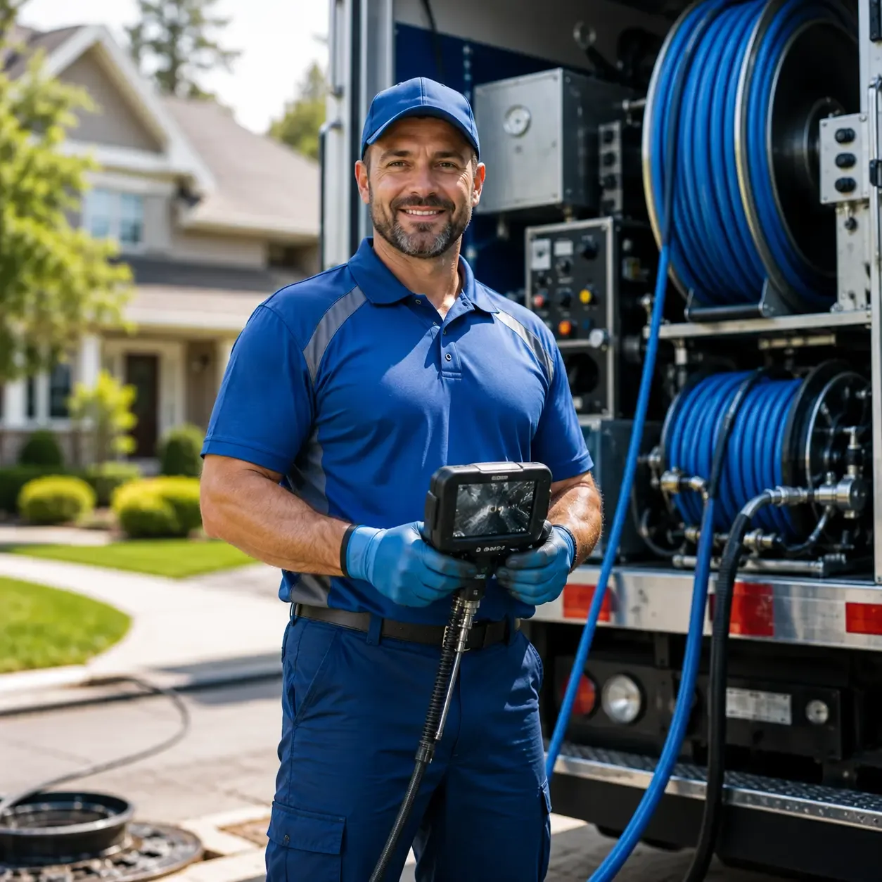 Local outdoor drain cleaning specialists in Bivins, TX